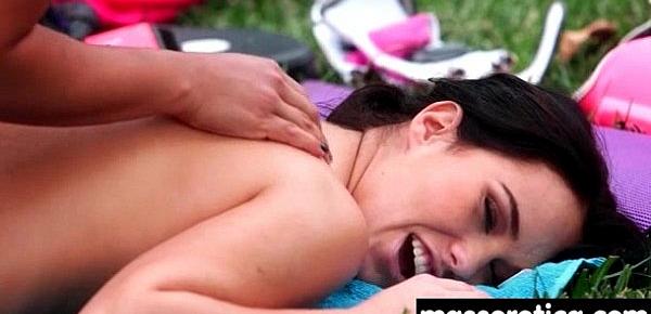  Sensual Oil Massage turns to Hot Lesbian action 19